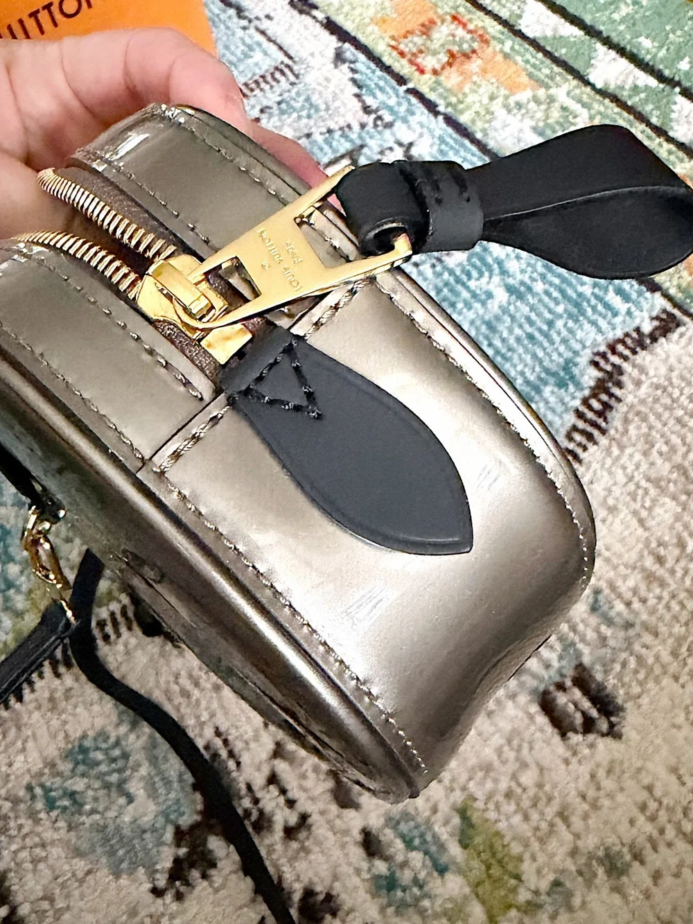 LOUIS VUITTON M90510 MonogramVernis Belt Body bag Crossbody 2WAY Shoulder Bag